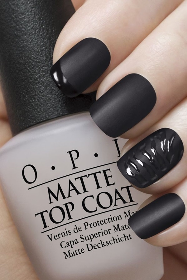 Matte Nail Art