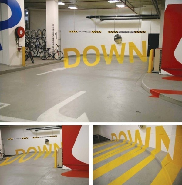 creative art down #of #point #view #typography