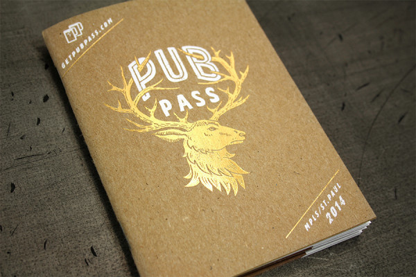 Pub Pass #type #gold #foil