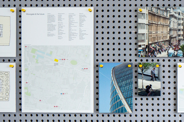 dn #branding #yellow #moorgate #exchange #dn&co
