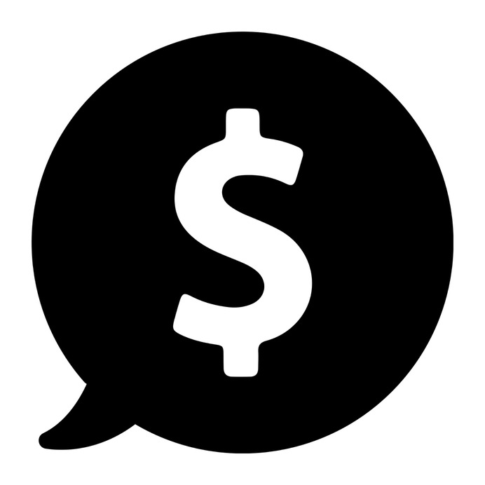 See more icon inspiration related to cash, money, bank, speech bubble, dollar symbol, business, finances and currency on Flaticon.