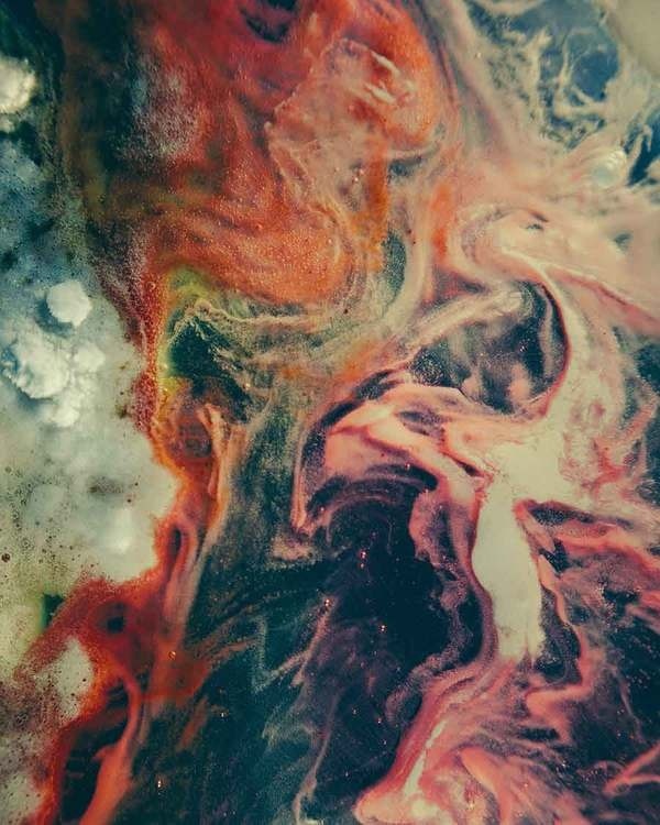 The Pathogenia VI 40 x 50 cm, Ed. of 1+1 #colors #bubble #liquid #blend #mixture