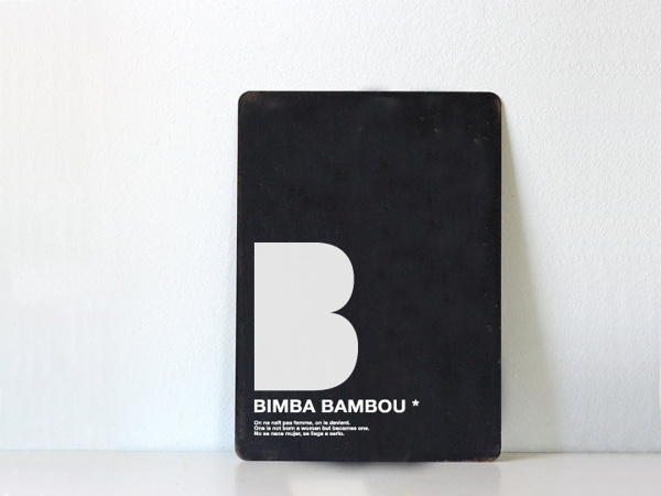 bimba bambou on Behance #branding #id #design #black #menthol