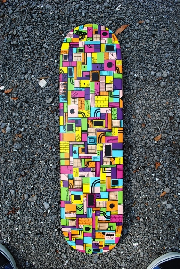 i hope this makes you happy #illustration #lines #skateboard #sharpie