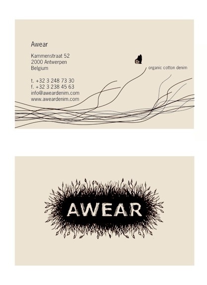 Logo Awear on Behance #organic