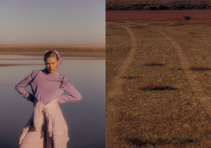 Fashion Story: Through The Marsh. Photography by Sven Kristian and fashion by Ceri Muller.