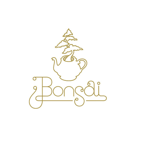 Bonsai tea Benny Moore #type #logo #branding #custom
