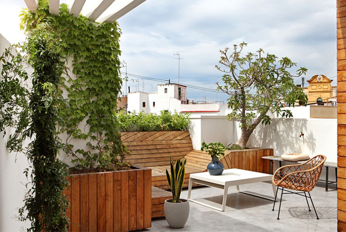 Penthouse Apartment in Valencia by Josep Rua - #decor, #interior, #homedecor,