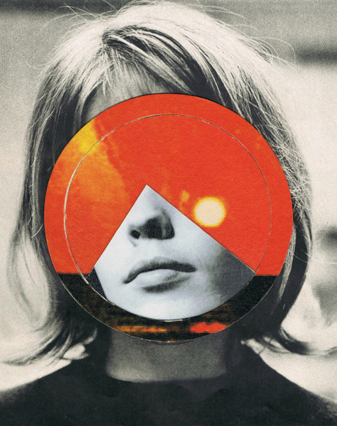 girls Art Print #circle #print #art #girl