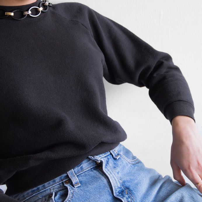 Vintage perfect black sweatshirt