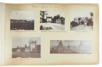 China Fotoalbum um 1900.
