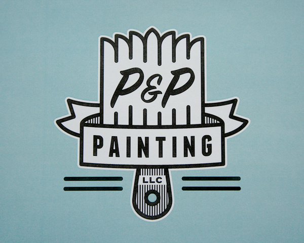 P&P Painting #logo #identity