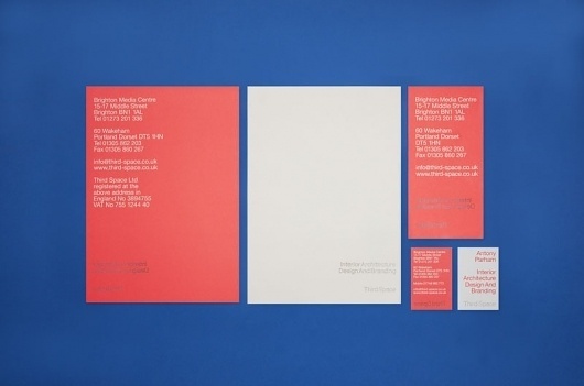red-design #brighton #branding #stationery