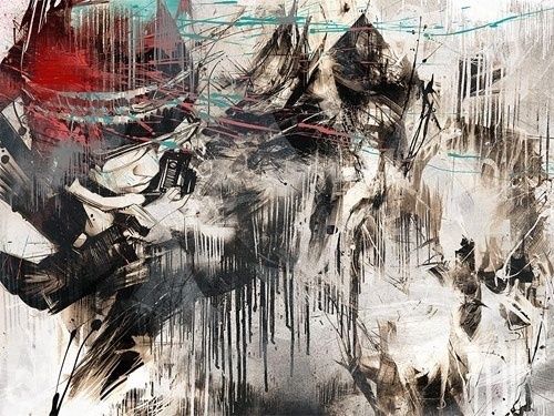 Russ Mills - BOOOOOOOM! - CREATE * INSPIRE * COMMUNITY * ART * DESIGN * MUSIC * FILM * PHOTO * PROJECTS #russ #mills #painting