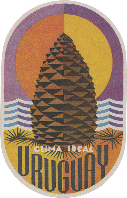 Uruguay Badge Illustration #illustration #colors