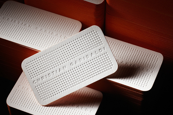 garibaldi letterpress #blind #emboss #deboss #letterpress