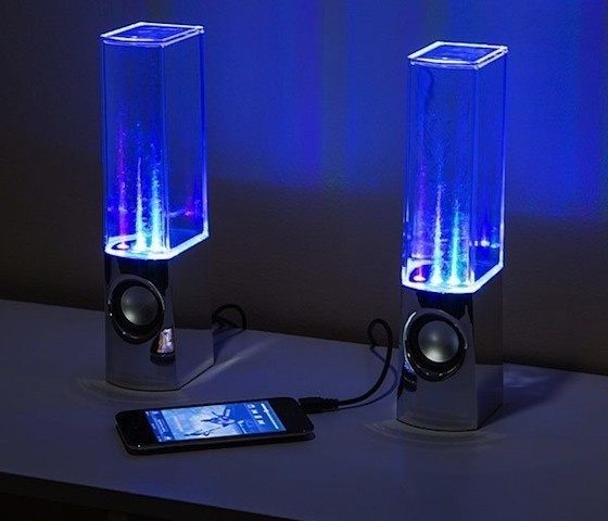 Light Show Fountain Speakers #gadgets