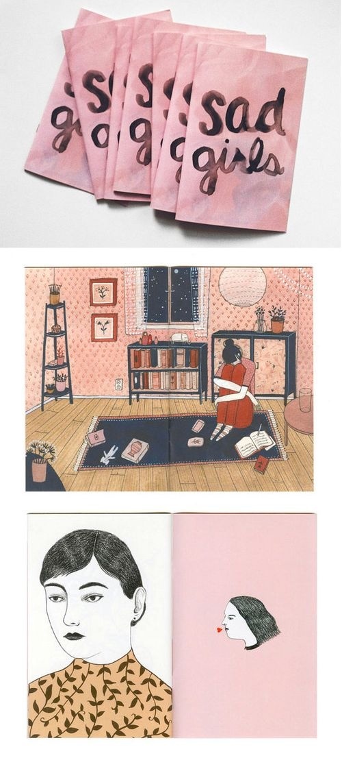 sad girls zine