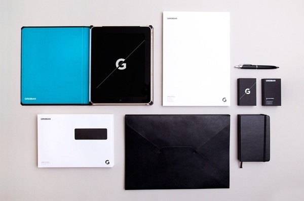 Grebban on the Behance Network #stationary #logo #identity #branding