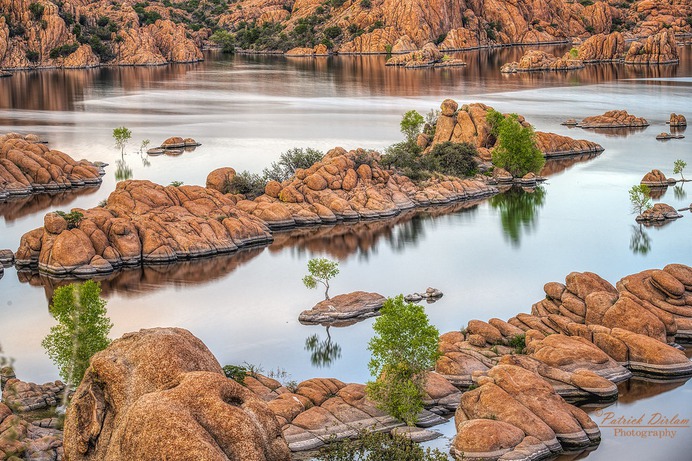 Watson Lake at sunset -Explore