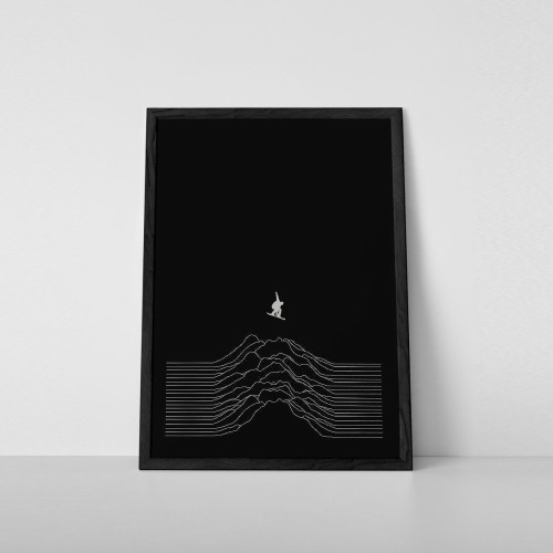 "Unknown Pleasures" Print
