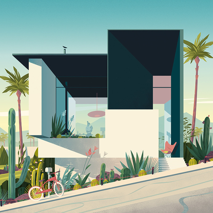 CALIFORNIAN-MODERNISM illustration