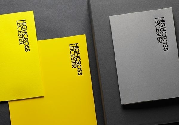 Highcross Leicester We were appointed by Hammerson to design the modern brand identity and create all communications for Leicesters retail p #shopping #marketing #icon #silver #roundul #brand #retail #circle #foil