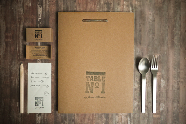 Table Nº1 Identity Materials #catering