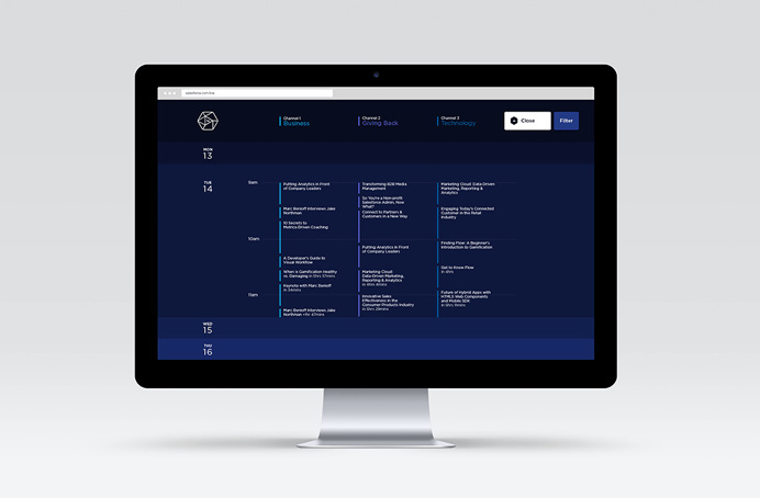 #WeLoveNoise #salesforce #event #website