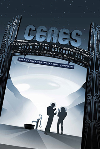 NASA Poster | Ceres #poster #nasa #illustration