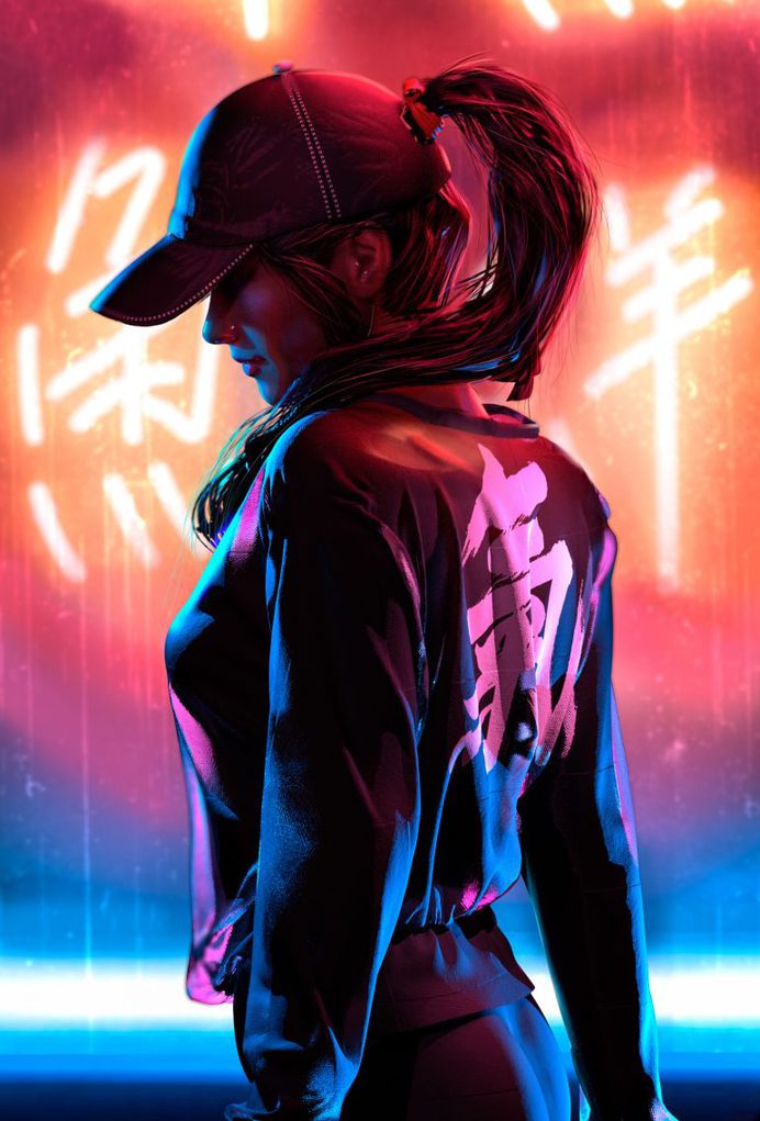 Neon Study, Oskar Woinski