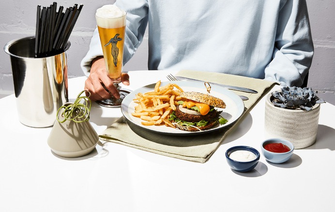 Photography for Plant-based restaurant Grasshopper