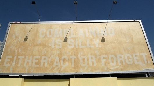 Featured Work | Sagmeister Inc. #billboard #sagmeister