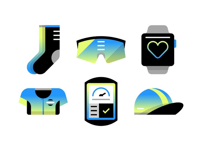 Velo Bois socks jersey cap health sunglasses velodrome cycle bicycle