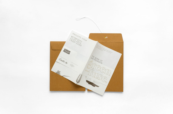 Green_Fuse_Invite_1 #invitation #logo #identity #type #typography