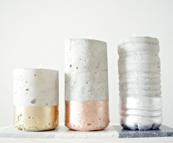 Concrete_votives_monsterscircus #diy #concrete