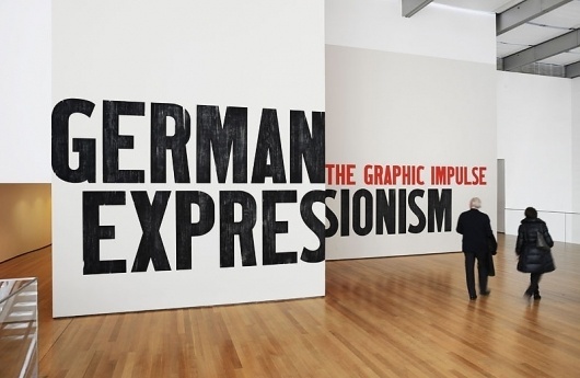 The Department of Advertising and Graphic Design #expressionism #moma #german