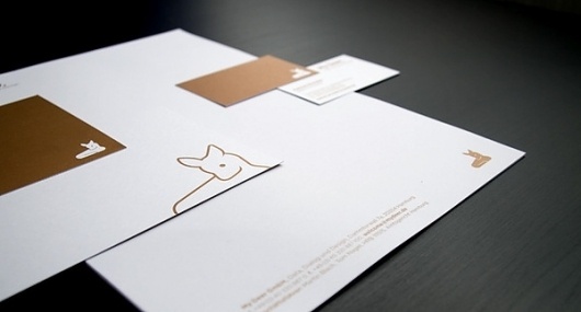 My Deer Identity on the Behance Network #deer #stationary #brand #identity #symbol
