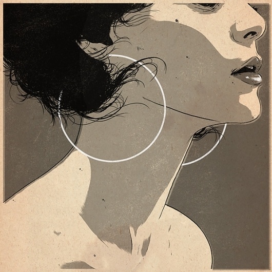 tumblr_lz1iokHIRB1qz9v0to2_1280.jpg (JPEG Image, 600 × 600 pixels) #woodson #woman #mute #earrings #circles #matthew