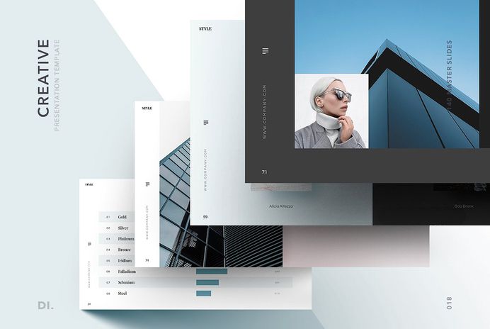Presentation Templates Product Images ~ STYLE Powerpoint Template