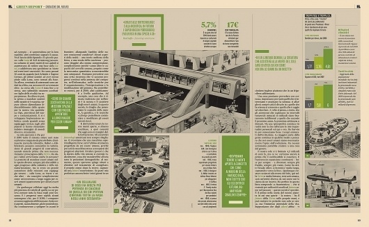SpecialGreen02 | Flickr - Photo Sharing! #layout #newspaper #magazine #typography