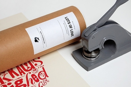 Lots of Love on the Behance Network #print #screen #poster #silk #mailer #typography