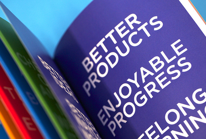 Peak by Proxy #colourful #typography #book #graphic design