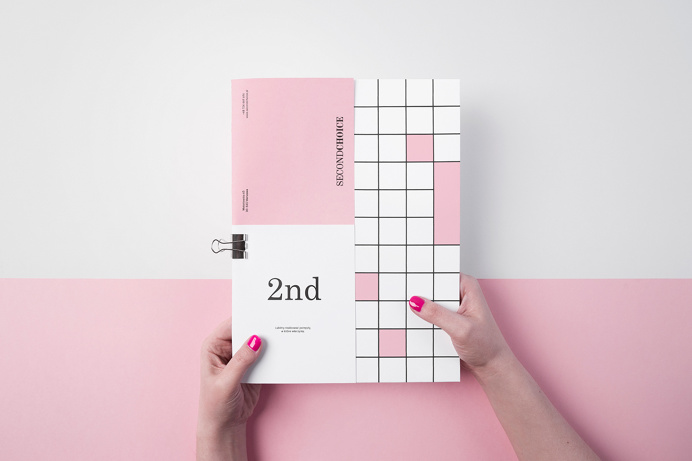 second choice branding luxury pink visual identity corporate design stationery designblog mindsparklemag noeeko studio luxus deluxe packagin