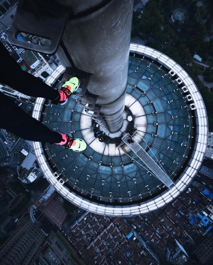 Terrifying Rooftop Photography From The Futurescapes of Shanghai by Jennifer Bin