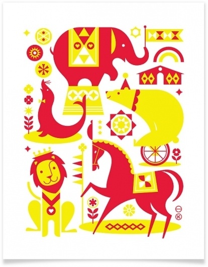circus animals - Eight Hour Day » Blog » Heartwork • An Art Benefit for Target House