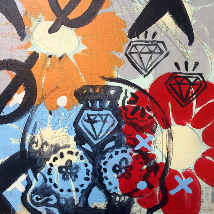 www.KyleMosher.com #fineart #art #kylemosher #vintage #illustration #pop
