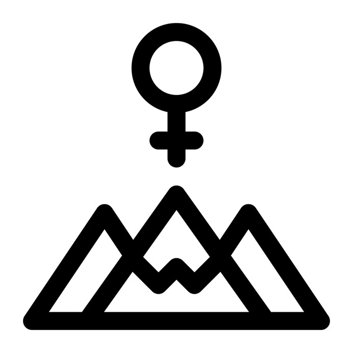 See more icon inspiration related to mission, sports and competition, shapes and symbols, feminism, achievement, gender, goal, female, landscape, mountains and nature on Flaticon.
