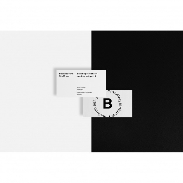 Business card on black and white background mock up Free Psd. See more inspiration related to Background, Business card, Mockup, Business, Card, Book, Template, Black, Web, Website, Folder, White, Note, Pen, Mock up, Black and white, Templates, Website template, Mockups, Up, Web template, Realistic, Note book, Real, Web templates, Mock ups, Mock and Ups on Freepik.