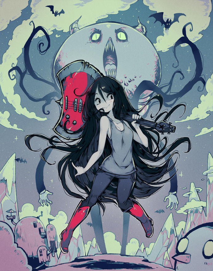 Marceline (Adventure Time) by Parororo